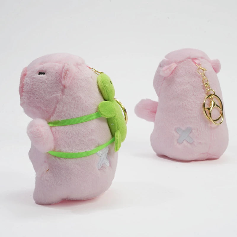 スーパー チャビマル音楽23cm(ピンク) チャビマル カピバラ ぬいぐるみ キーホルダー マスコット キーチェーン かわいい 癒し系 ふわふわ プレゼント ギフト 子供 大人 人気 グッズ キャラクター バッグチャーム 通勤 通学 小物 雑貨 おしゃれ