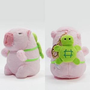 スーパー チャビマル23cm(ピンク) チャビマル カピバラ ぬいぐるみ キーホルダー マスコット キーチェーン かわいい 癒し系 ふわふわ プレゼント ギフト 子供 大人 人気 グッズ キャラクター バッグチャーム 通勤 通学 小物 雑貨 おしゃれ
