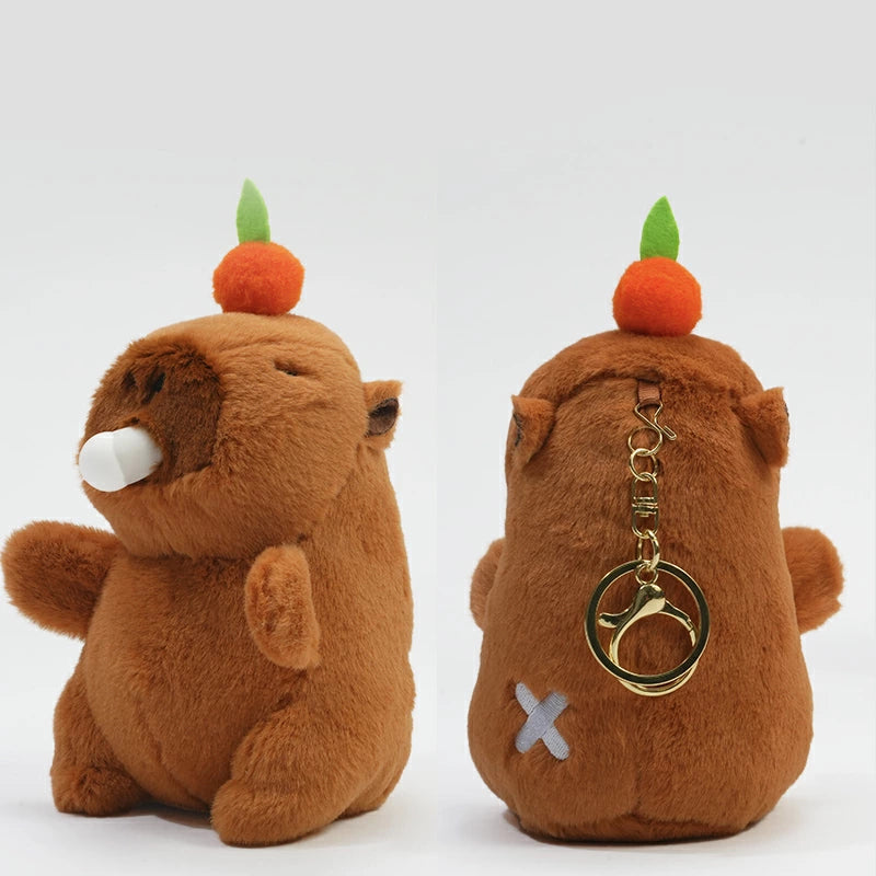チャビマル オリオン チャビマル カピバラ ぬいぐるみ キーホルダー マスコット キーチェーン かわいい 癒し系 ふわふわ プレゼント ギフト 子供 大人 人気 グッズ キャラクター バッグチャーム 通勤 通学 小物 雑貨 おしゃれ