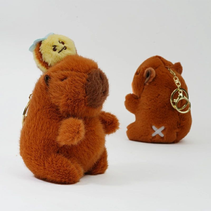 チャビマル キャンサー チャビマル カピバラ ぬいぐるみ キーホルダー マスコット キーチェーン かわいい 癒し系 ふわふわ プレゼント ギフト 子供 大人 人気 グッズ キャラクター バッグチャーム 通勤 通学 小物 雑貨 おしゃれ