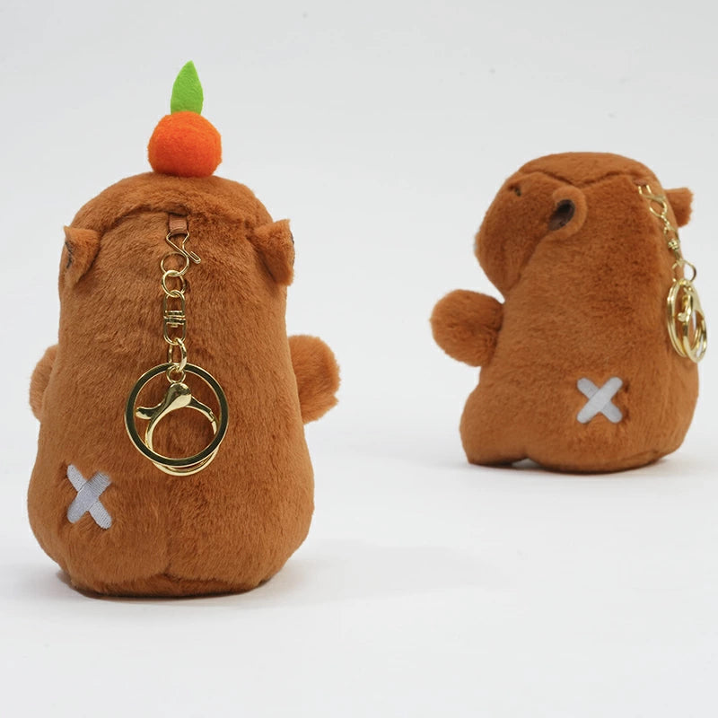 チャビマル オリオン チャビマル カピバラ ぬいぐるみ キーホルダー マスコット キーチェーン かわいい 癒し系 ふわふわ プレゼント ギフト 子供 大人 人気 グッズ キャラクター バッグチャーム 通勤 通学 小物 雑貨 おしゃれ