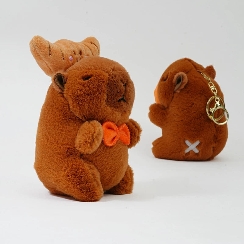 チャビマル レオ チャビマル カピバラ ぬいぐるみ キーホルダー マスコット キーチェーン かわいい 癒し系 ふわふわ プレゼント ギフト 子供 大人 人気 グッズ キャラクター バッグチャーム 通勤 通学 小物 雑貨 おしゃれ