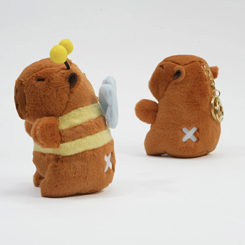 チャビマル アリエス チャビマル カピバラ ぬいぐるみ キーホルダー マスコット キーチェーン かわいい 癒し系 ふわふわ プレゼント ギフト 子供 大人 人気 グッズ キャラクター バッグチャーム 通勤 通学 小物 雑貨 おしゃれ