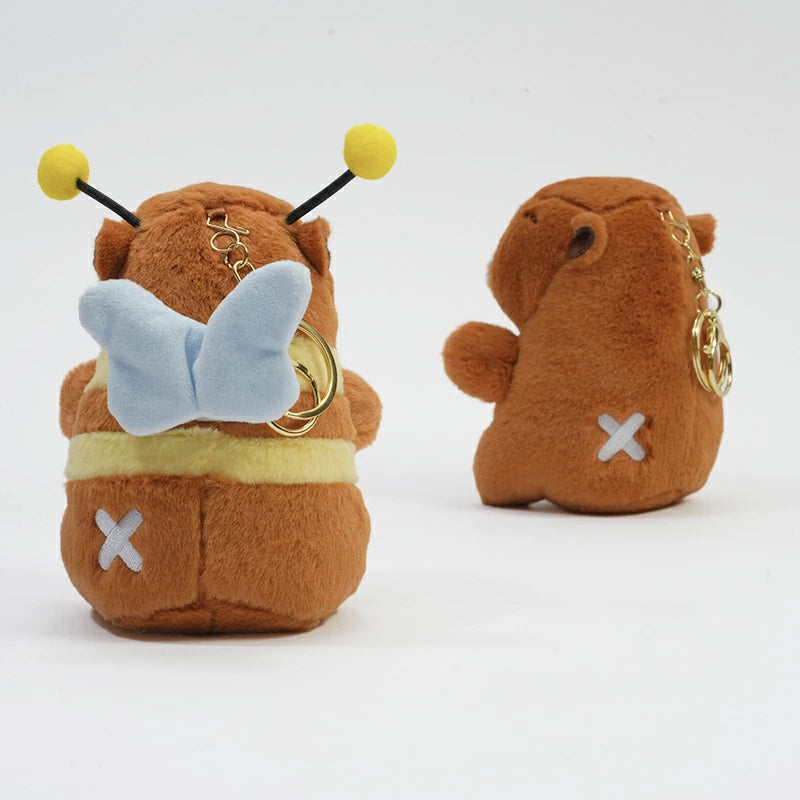 チャビマル アリエス チャビマル カピバラ ぬいぐるみ キーホルダー マスコット キーチェーン かわいい 癒し系 ふわふわ プレゼント ギフト 子供 大人 人気 グッズ キャラクター バッグチャーム 通勤 通学 小物 雑貨 おしゃれ