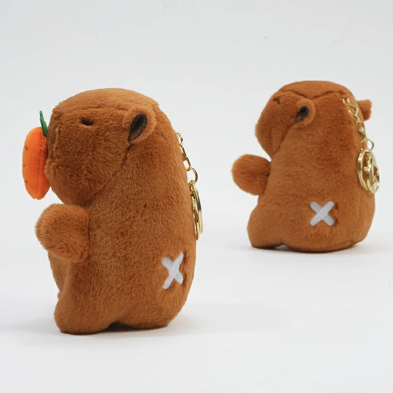 チャビマル ジェミニ チャビマル カピバラ ぬいぐるみ キーホルダー マスコット キーチェーン かわいい 癒し系 ふわふわ プレゼント ギフト 子供 大人 人気 グッズ キャラクター バッグチャーム 通勤 通学 小物 雑貨 おしゃれ