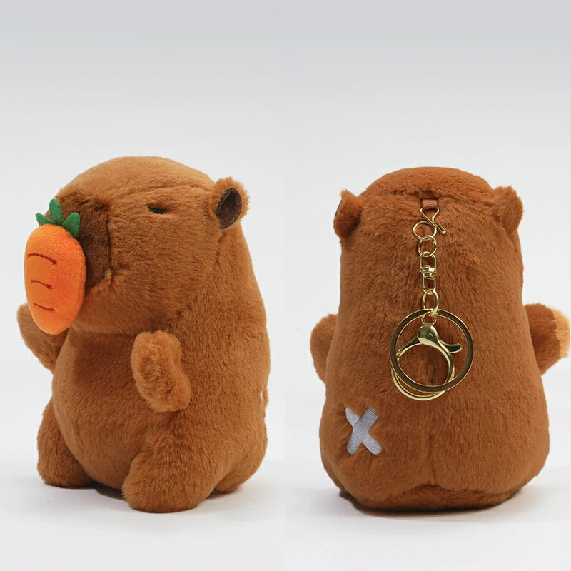 チャビマル ジェミニ チャビマル カピバラ ぬいぐるみ キーホルダー マスコット キーチェーン かわいい 癒し系 ふわふわ プレゼント ギフト 子供 大人 人気 グッズ キャラクター バッグチャーム 通勤 通学 小物 雑貨 おしゃれ
