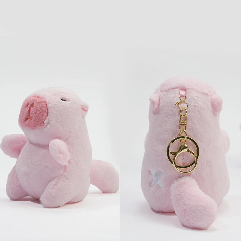 チャビマル サジタリウス チャビマル カピバラ ぬいぐるみ キーホルダー マスコット キーチェーン かわいい 癒し系 ふわふわ プレゼント ギフト 子供 大人 人気 グッズ キャラクター バッグチャーム 通勤 通学 小物 雑貨 おしゃれ