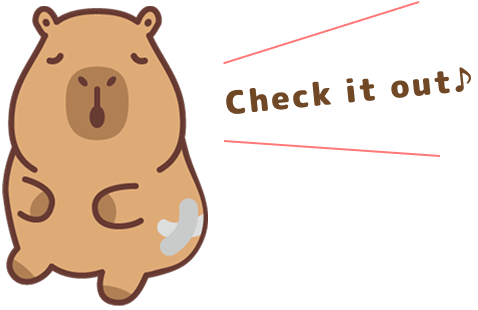 Loveloveカピバラ｜チャビマル公式サイト